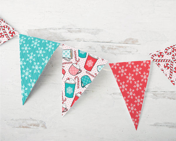 Hot Chocolate Bunting - Greengate Images