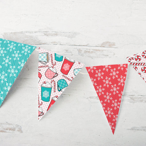 Hot Chocolate Bunting - Greengate Images