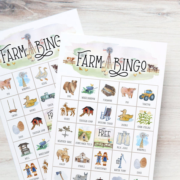 Farm Bingo - Greengate Images