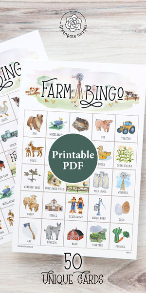 Farm Bingo - Greengate Images