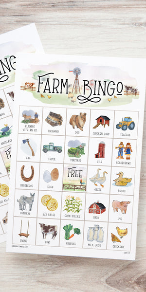 Farm Bingo - Greengate Images
