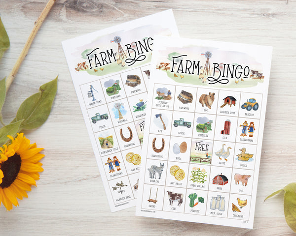 Farm Bingo - Greengate Images