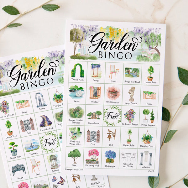 Garden Bingo - Greengate Images