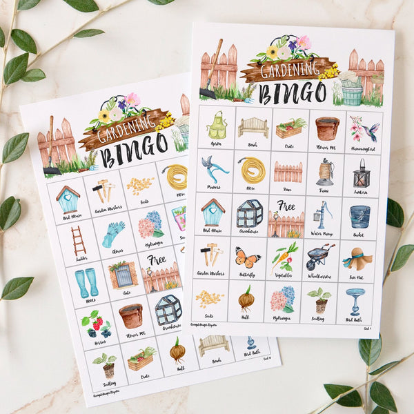 Gardening Bingo - Greengate Images