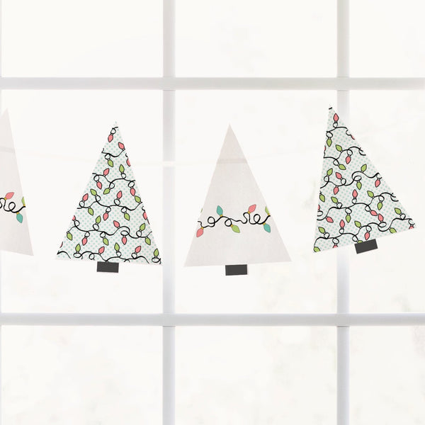 Christmas Tree Garland - Pastel Lights - Greengate Images