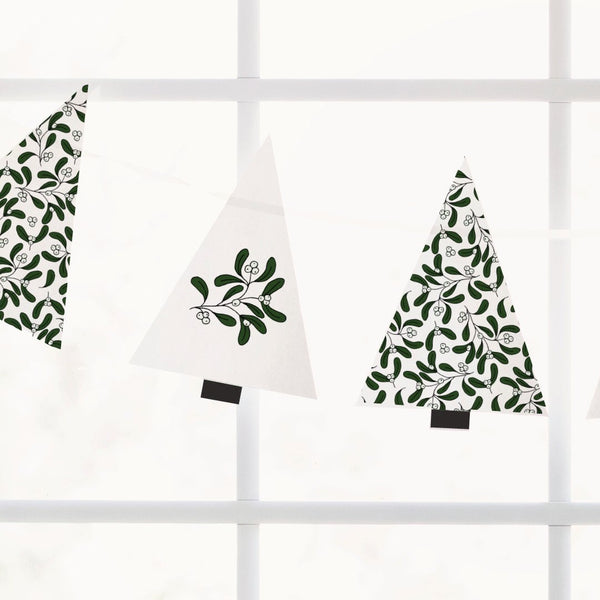 Christmas Tree Garland - Mistletoe - Greengate Images