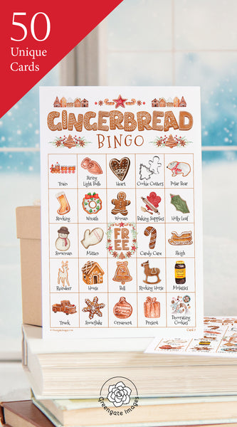 Gingerbread Bingo - Greengate Images