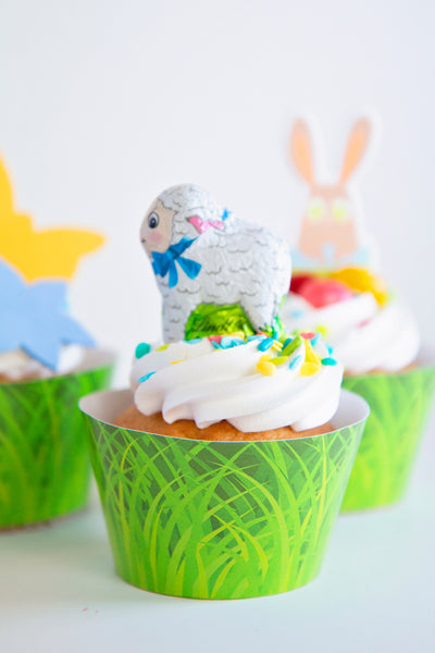 Grass Cupcake Wrappers - Greengate Images