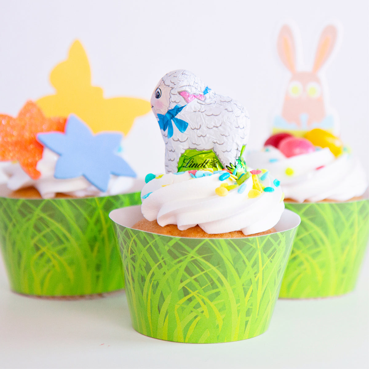 Grass Cupcake Wrappers Greengate Images