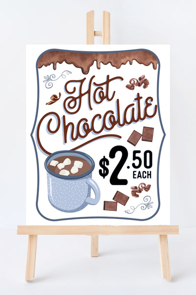 Hot Chocolate Sign