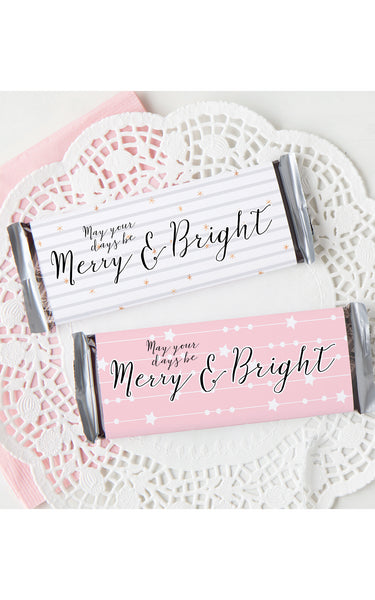 Christmas Candy Bar Wrapper Duo - Simple Stars - Greengate Images