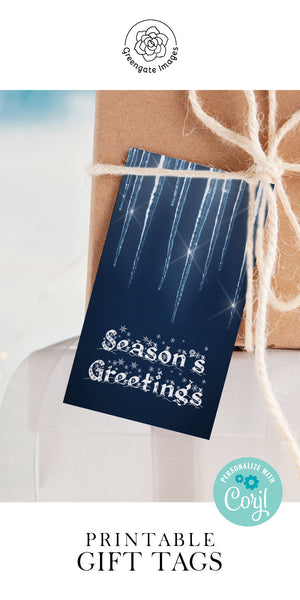 Icicle Gift Tags