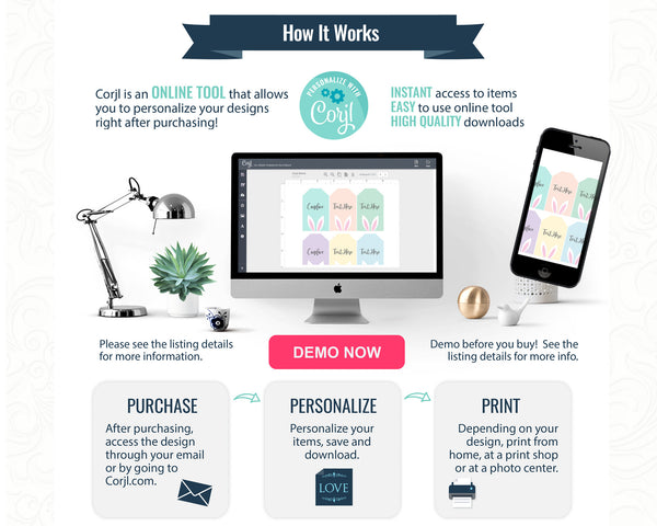 Easter Gift Tags - Printable Digital Download by Greengate Images