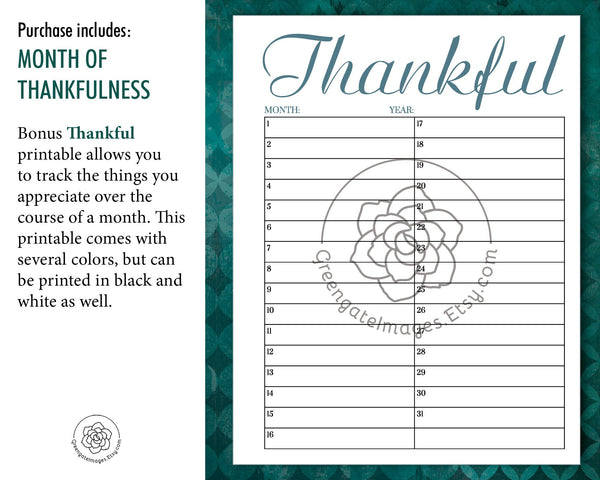 Bible Study and Spiritual Life Pack - Printable Digital Download by Greengate Images