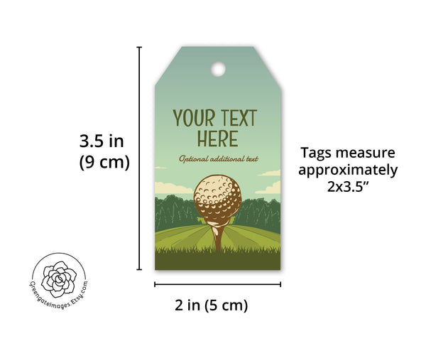 Golf Gift Tag 