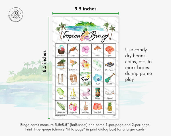 Tropical Bingo - Greengate Images