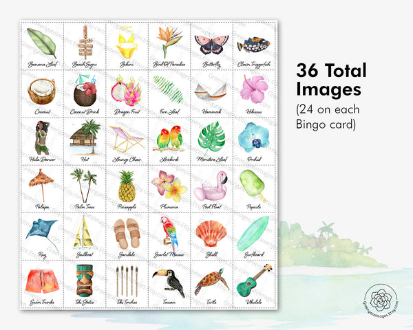 Tropical Bingo - Greengate Images