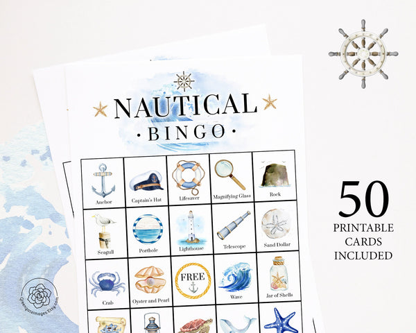 Nautical Bingo - Greengate Images