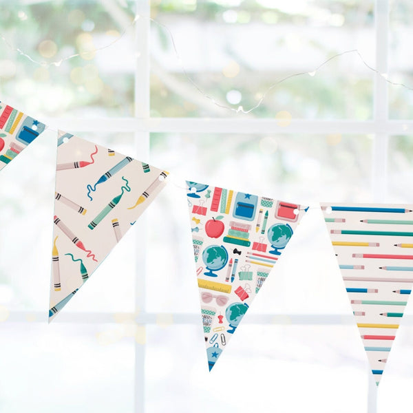 School/Classroom Bunting - Printable Digital Download by Greengate Images