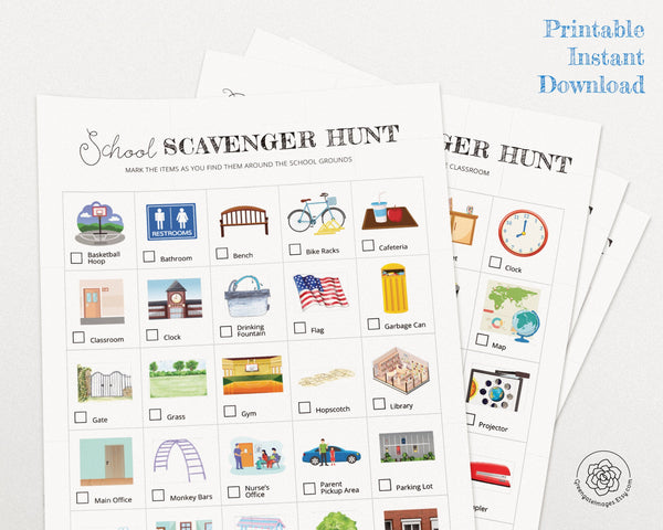 School Scavenger Hunt - Greengate Images