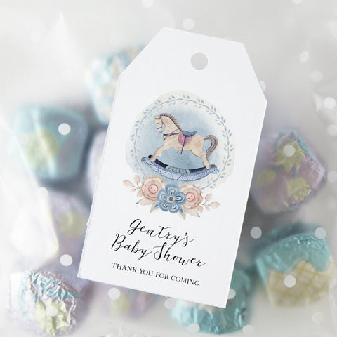 Rocking Horse Gift Tag 