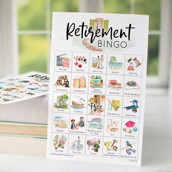 Retirement Bingo - Greengate Images