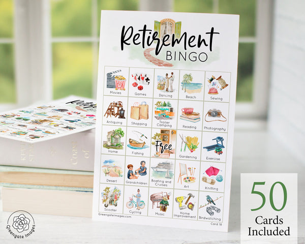 Retirement Bingo - Greengate Images