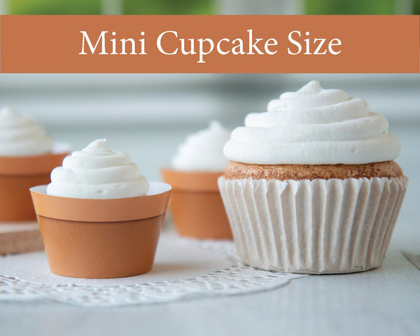 MINI Terracotta Pot Cupcake Wrapper - Printable Digital Download by Greengate Images