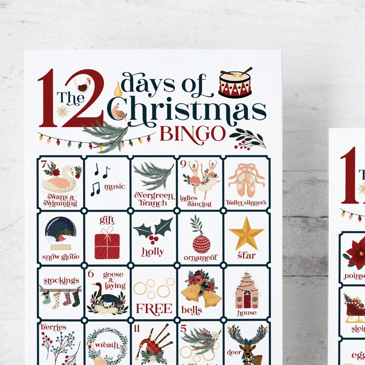 12 Days of Christmas Bingo – Greengate Images 12-days-of-christmas-bingo-greengate-images