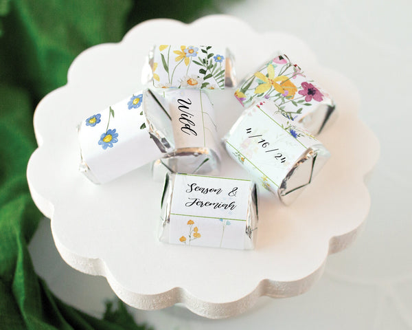 Wildflower Nugget Wrappers - Printable Digital Download by Greengate Images