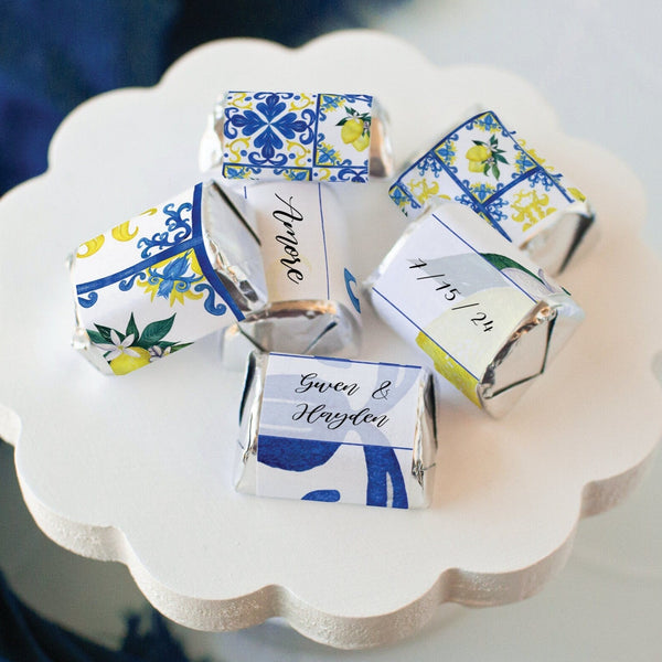 Lemons & Tile Nugget Wrappers - Printable Digital Download by Greengate Images