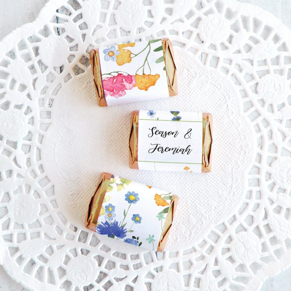 Wildflower Nugget Wrappers - Printable Digital Download by Greengate Images