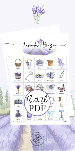 Lavender Bingo - Greengate Images