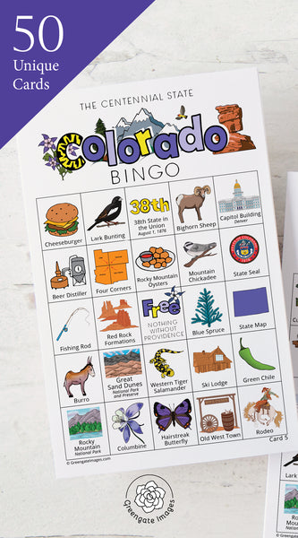 Colorado Bingo - Greengate Images