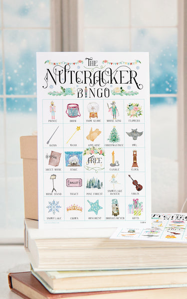 Nutcracker Bingo Cards - Greengate Images