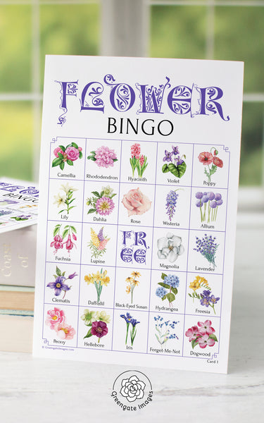 Flower Bingo - Greengate Images