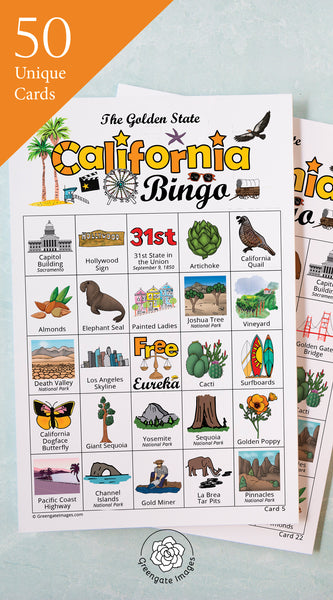 California Bingo - Greengate Images