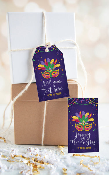 Mardi Gras Gift Tags - Greengate Images