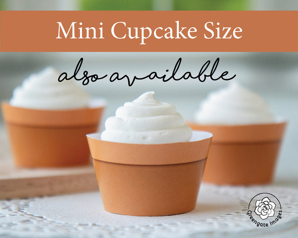 Cupcake Wrapper - Terracotta Pot - Greengate Images
