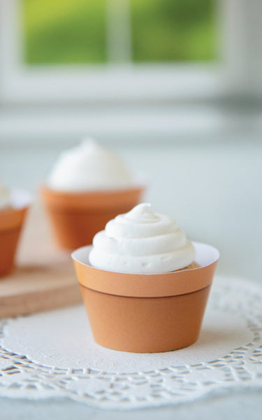 MINI Terracotta Pot Cupcake Wrapper - Greengate Images