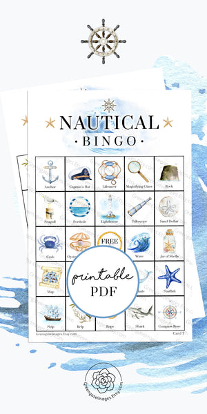 Nautical Bingo - Greengate Images