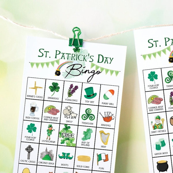 St. Patrick's Day Bingo - I - Greengate Images