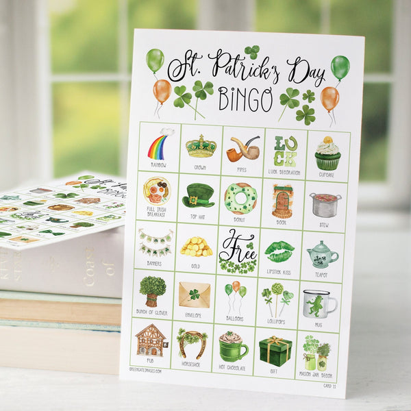 St. Patrick's Day Bingo - II - Greengate Images
