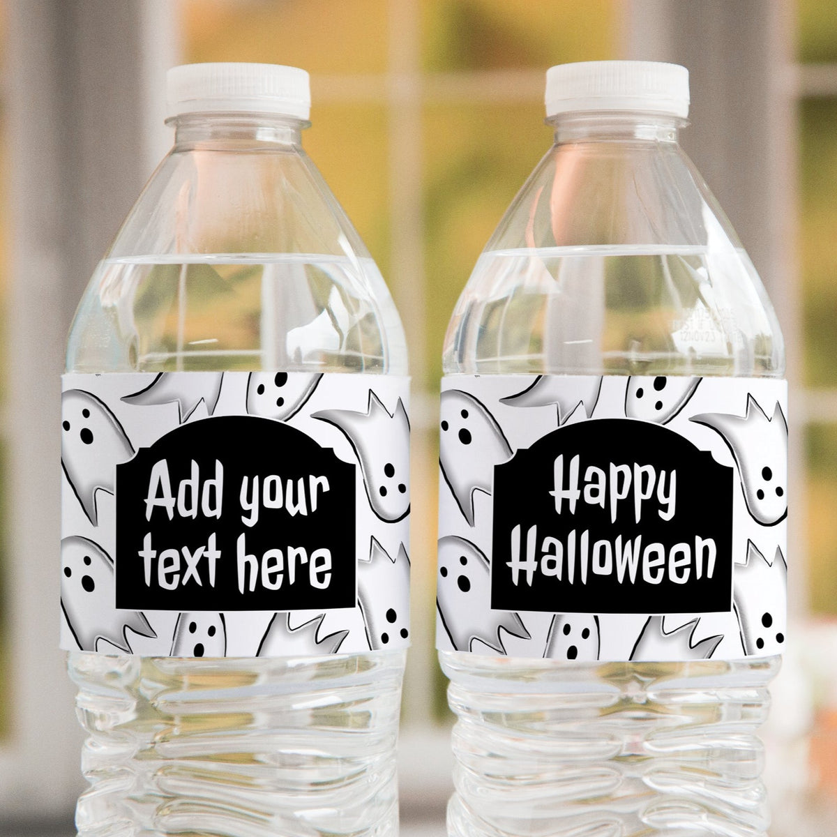 Personalized Halloween Water Bottles for Best Friends