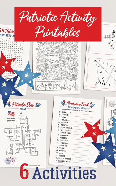 US Patriotic Activity Pack - Greengate Images
