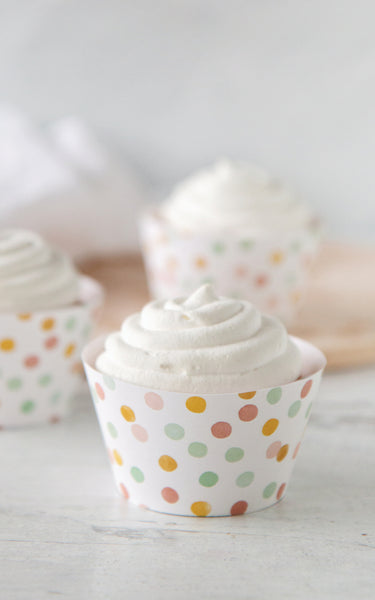 Polka Dot Cupcake Wrappers - Greengate Images