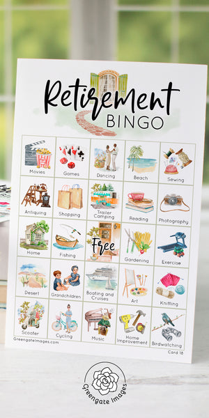 Retirement Bingo - Greengate Images