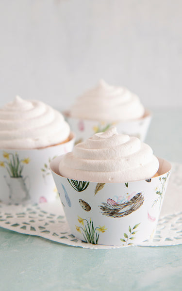 Spring Cupcake Wrapper - Natural Elements - Greengate Images
