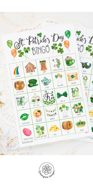 St. Patrick's Day Bingo - II - Greengate Images