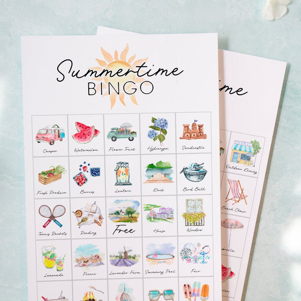 Summertime Bingo - Greengate Images